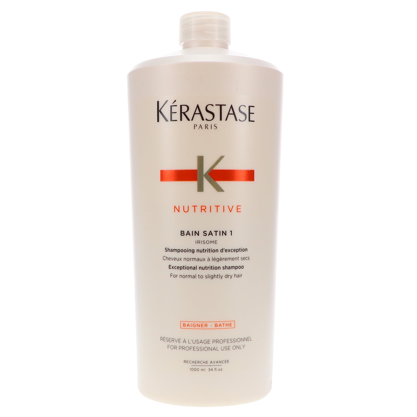 Kerastase Nutritive Bain Satin 1 Complete Nutrition Shampoo 33.8 oz