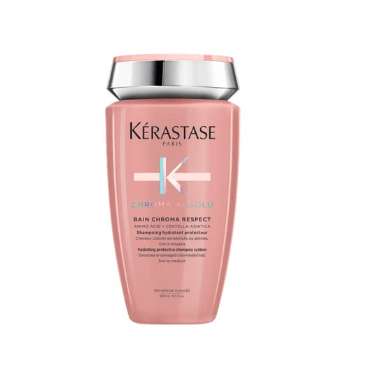 Kerastase Bain Chroma Respect Shampoo In Pink 8.5 oz