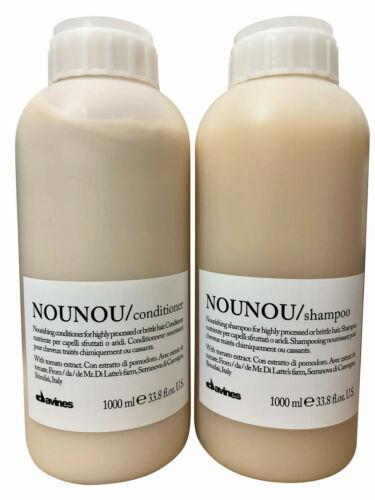 Davines NOUNOU Shampoo & Conditioner 33.8 Oz ~WITH PUMPS~ FAST SHIPPING ~