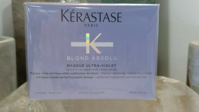 KERASTASE BLOND ABSOLU MASK ULTRA VIOLET 200ml / 6.8oz SUPER FRESH FAST SHIPPING