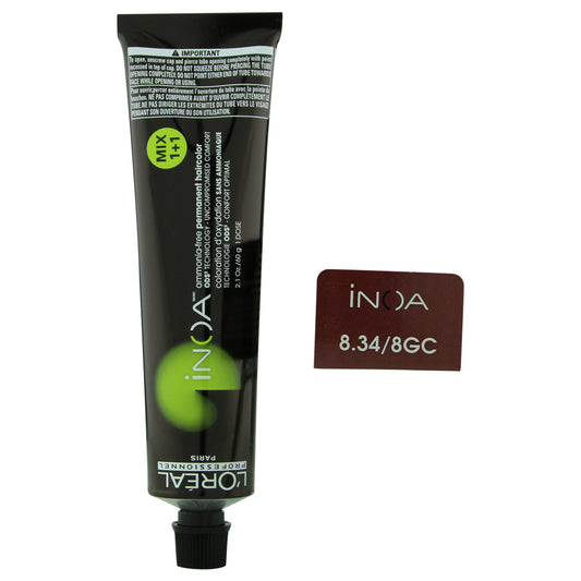 L'Oreal Professionnel, Hair Color Inoa 8.34