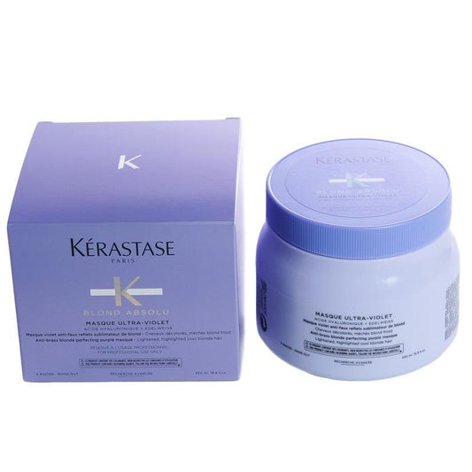 Kerastase Blond Absolu Masque Ultra-Violet Anti-Brass Blonde Hair Perfecting 16.9 oz