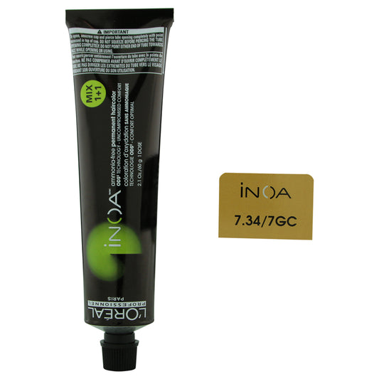 L'Oreal Professionnel Inoa Hair Color 7.34