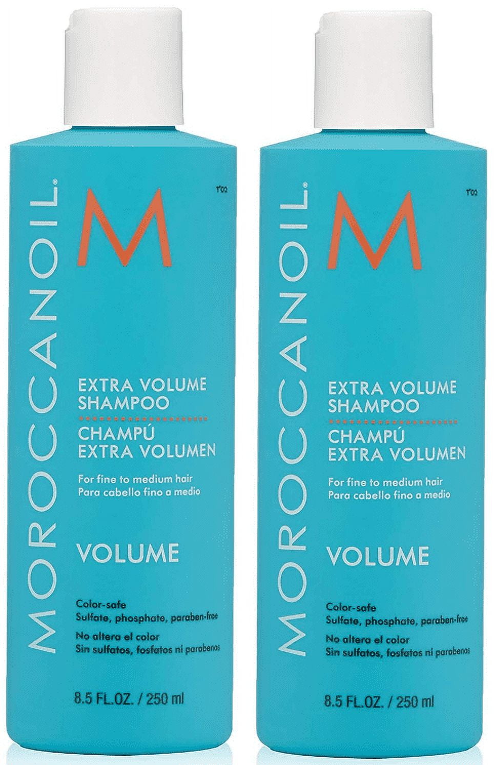 Moroccanoil Extra Volume Shampoo, 8.5 oz 2 Pack