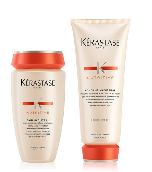 Kerastase Bain Magistral 8.5 Oz & Kerastase Nutritive Fondant Magistral Conditioner 6.80 oz