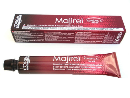 Loreal Majirel Ionene G Incell Permanent Creme Color 1/1N 1.7 oz