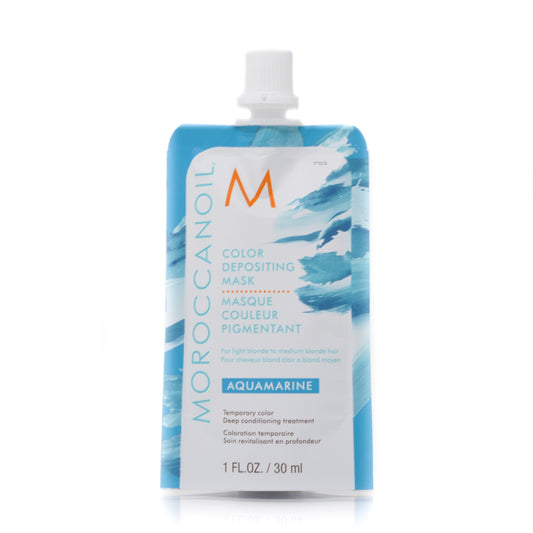 Moroccanoil Color Depositing Hair Mask Aquamarine 1oz/30ml