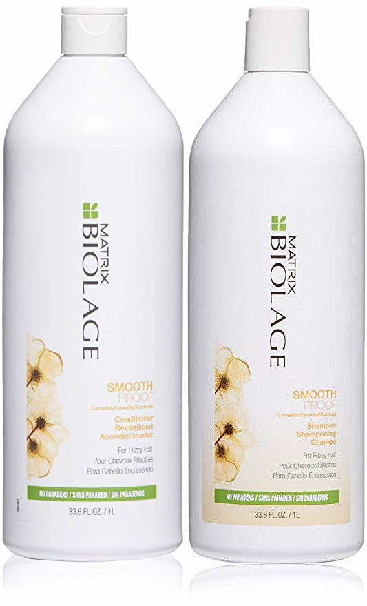 Matrix Biolage SMOOTHPROOF Shampoo and Conditioner Litre Duo