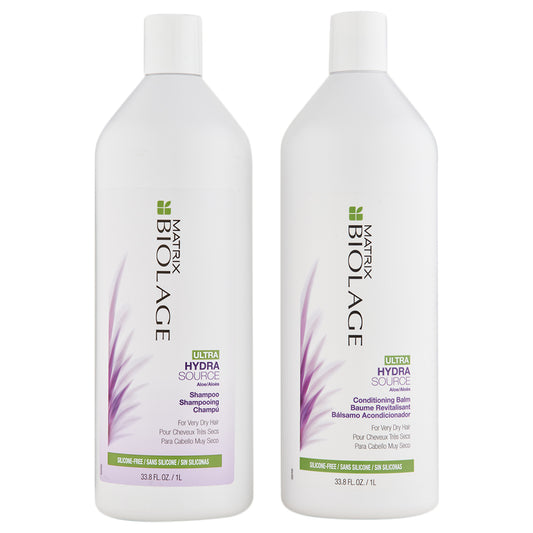 Matrix Biolage Ultra HydraSource Shampoo & Conditioner Liter