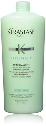 KERASTASE Bain Divalent Shampoo, Multicolor, Fresh, 34 Fl.Oz