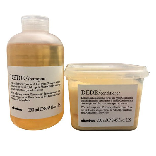 Davines Dede Delicate Daily Shampoo & Conditioner 8.45 OZ Set