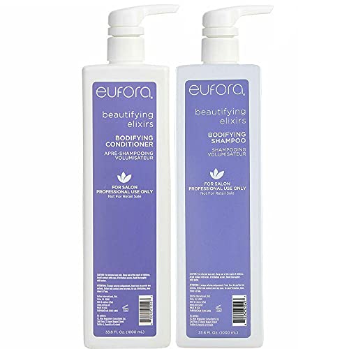 Eufora Beautifying Elixirs Bodifying Shampoo and conditioner 33.8 oz/1000 ml Each