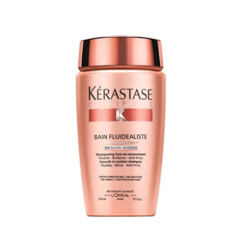 KERASTASE Discipline Bain Fluidealiste Smooth-In-Motion Shampoo - For Unruly, Over-Processed Hair (New Packaging) 250ml/8.5oz
