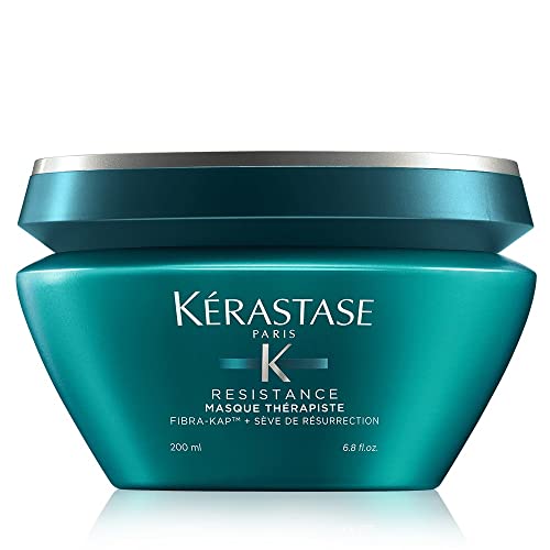 KERASTASE, Resistance Therapiste Fiber Quality Renewal Masque Ounce, white, 6.8 Fl Oz