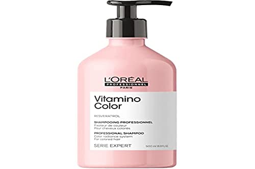 Serie Expert Vitamino Color Resveratrol Shampoo For Color Radiance 16.9 oz