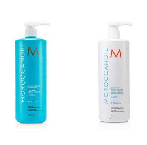 Moroccanoil Extra Volume Shampoo and Conditioner, 33.8 OZ each