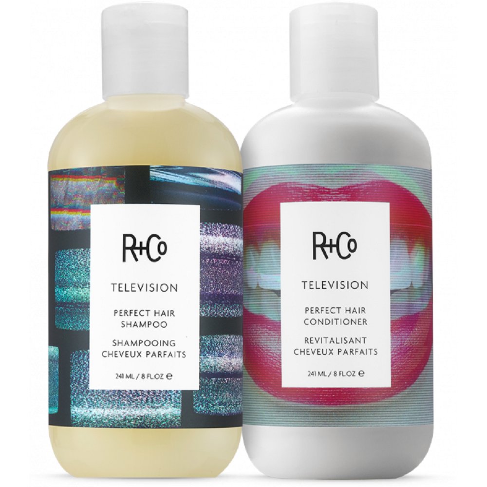 R+Co Television Perfect Hair Shampoo and Conditioner Set 8.5 Oz Each