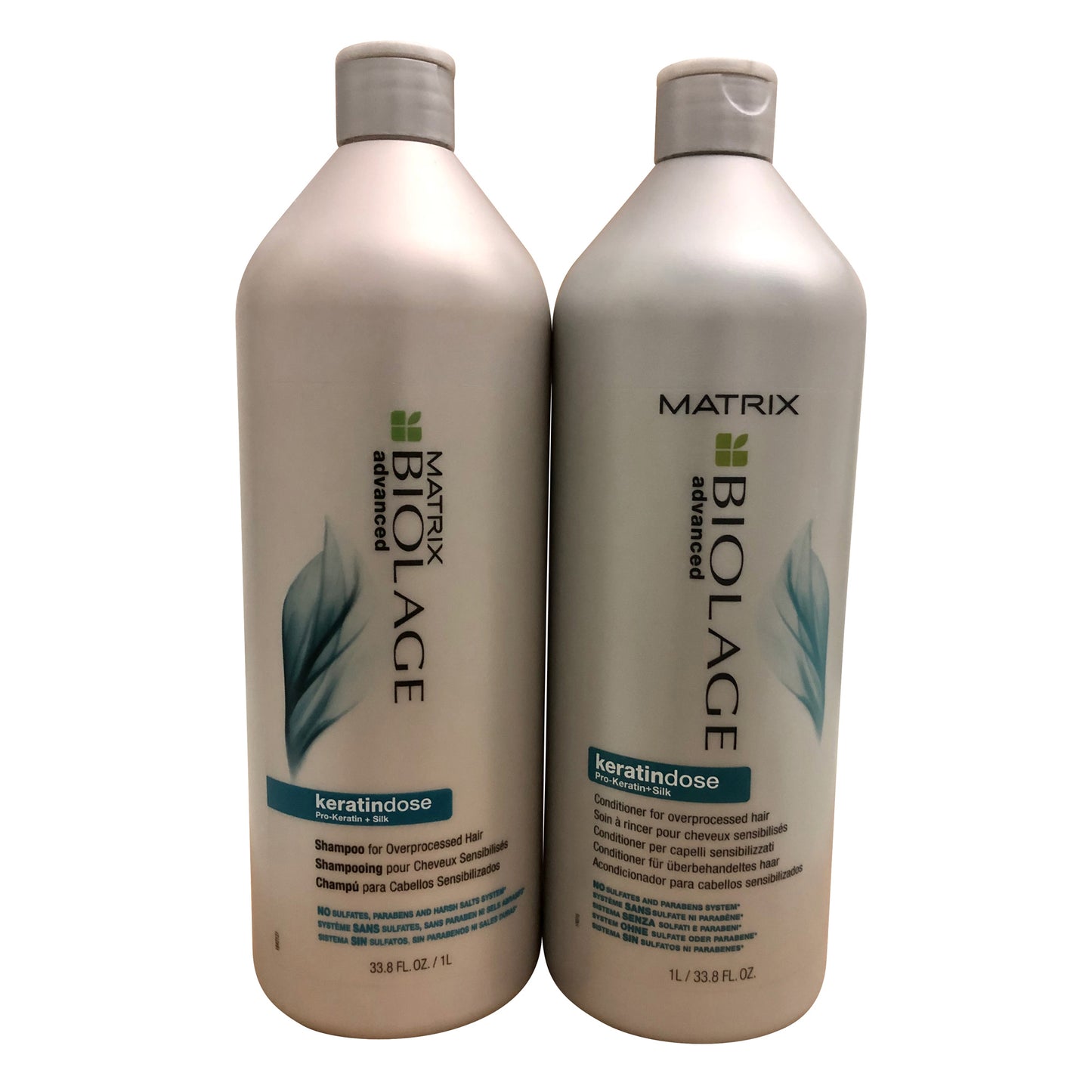 Matrix Biolage Keratindose Shampoo & Conditioner Overprocessed Hair 33.8 OZ Set