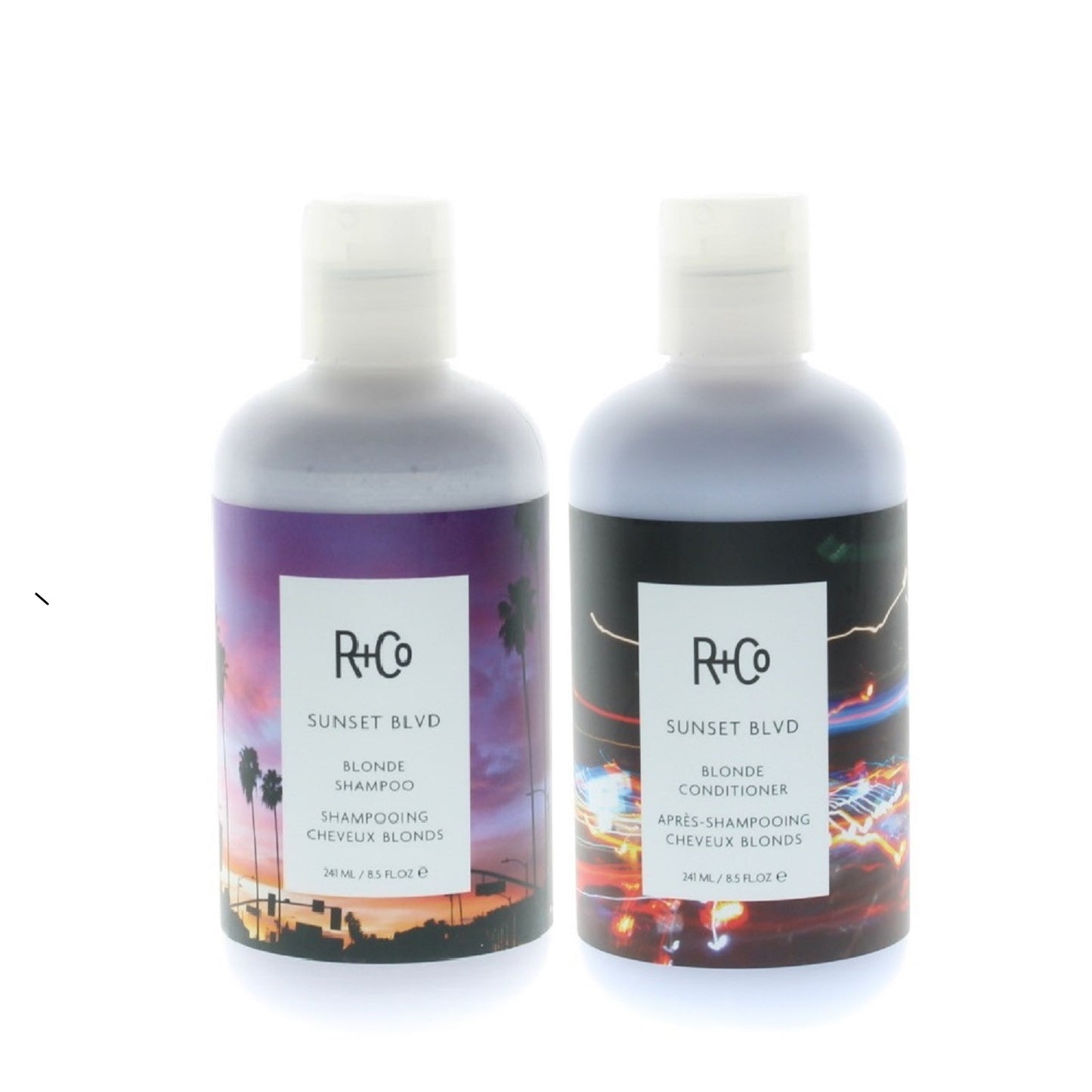 R+Co Sunset Blvd Daily Blonde Shampoo and Conditioner 8.5oz/241ml COMBO