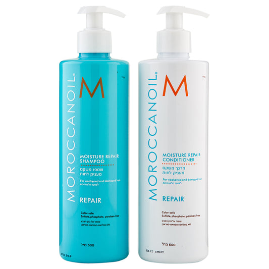 Moroccanoil Moisture Repair Shampoo & Conditioner 16.9 oz