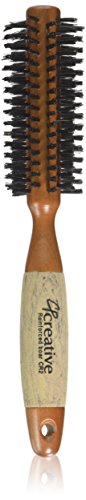 Creative Hair Brushes Classic Round Sustainable Wood, Small, 2.1 Ounce