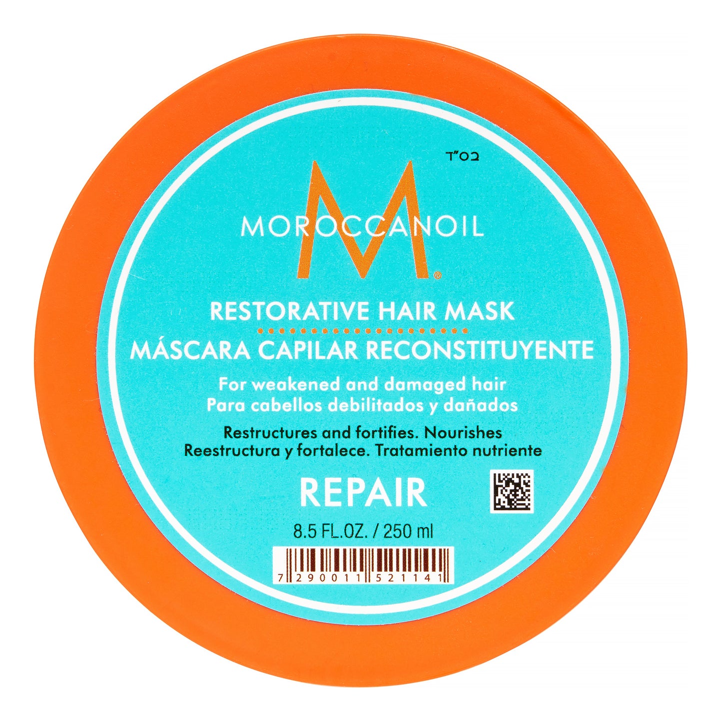 Moroccanoil Restorative Repairing Moisturizing Hair Mask with Argan Oil, Shea Butter, 8.5 fl oz