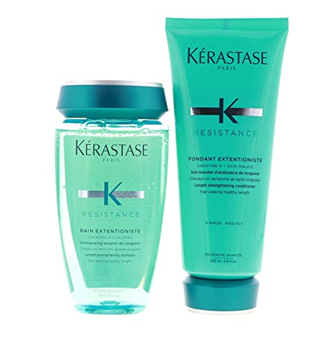 KERASTASE Bain Extentioniste 8.5 Oz. & Fondant Extentioniste 6.8 Oz. Duo Set, Set oz.