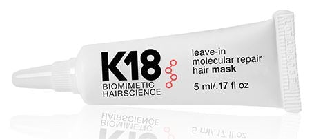 K18 Biomimetic Hairscience Leave-in Molecular Repair Hair Mask - 0.17 oz